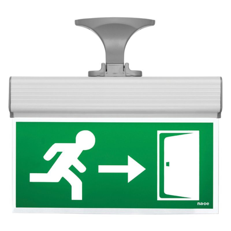 CVH mühəndislik 17140 – 305 mm LED ALÜMİNYUM Fövqəladə Çıxış İşıqları – Asma tip (İkitərəfli)