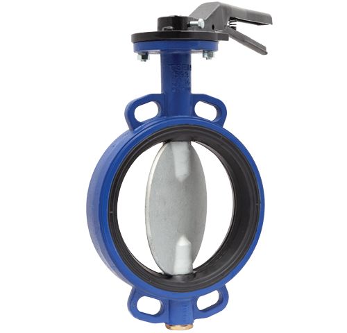 CVH mühəndislik Vafli Vulkanlaşdırılmış Kəpənək Vana (Nikel Qapaq, PN16)