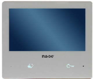 CVH mühəndislik ND482 Ön Panel Şüşə ilə 7" Rəngli Video Domofon