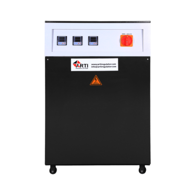 CVH mühəndislik 60kVA Trifaza Servo Nəzarətli Gərginlik